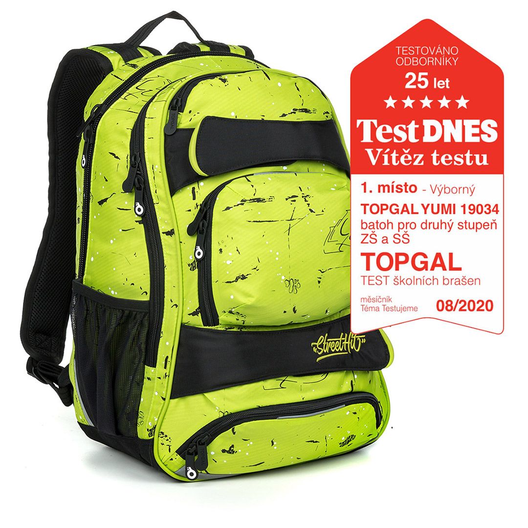 Plecak TOPGAL YUMI - zwycięzca testu plecaków młodzieżowych!